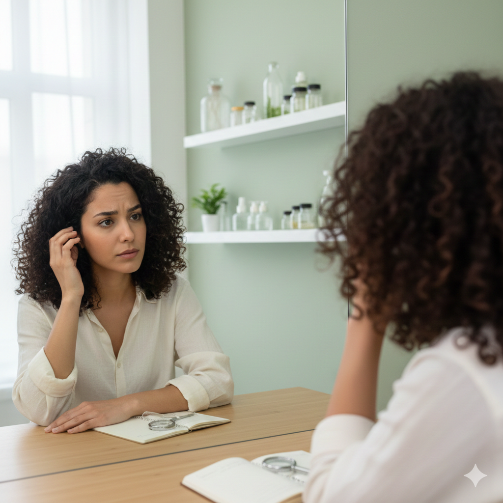 تشخیص و درمان مشکلات مو در سیاهکل